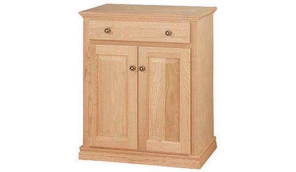 Microwave Cart, available in Maple, Oak & Cherry | Bare Woods Furniture